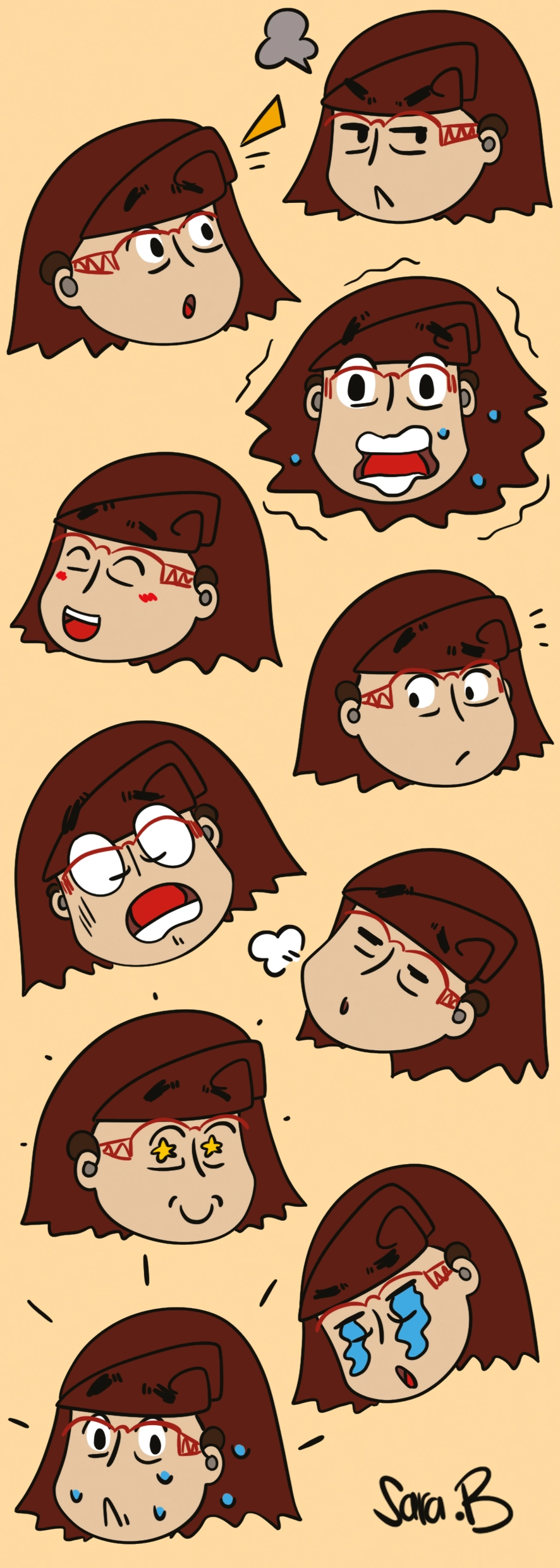 MARQUE PAGE BD DE SARA 1